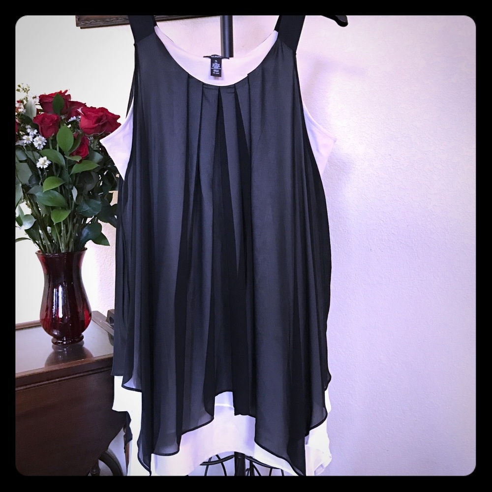 🎉🎉ALFANI ASYMMETRICAL MIDI SWING DRESS🎉🎉